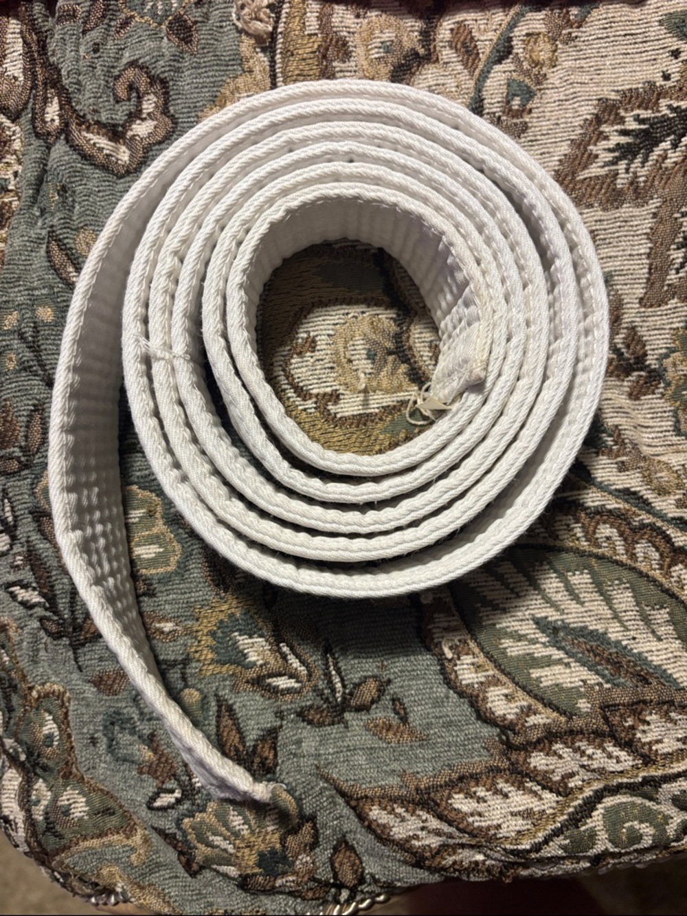 Karate white belt